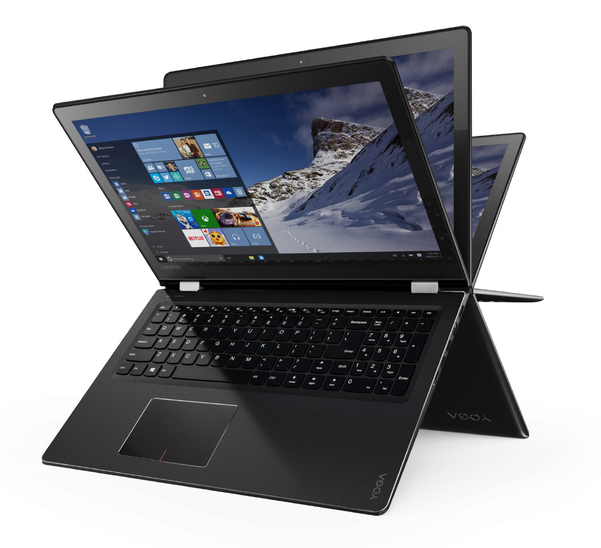 Refurbished Lenovo YOGA 510, Intel Core i7-7th Gen, 14'', Touch Screen, Black