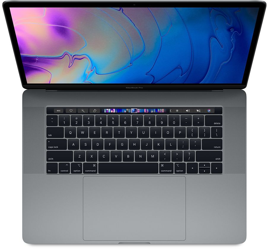 Refurbished 15'' 2019 MacBook Pro A1990, 2.2GHz 6-core Intel Core i7, 0 count, Grade A Condition - Sliver