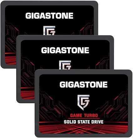 GIGASTONE SATA SSD 256GB 2.5" SSD 520MB/s
