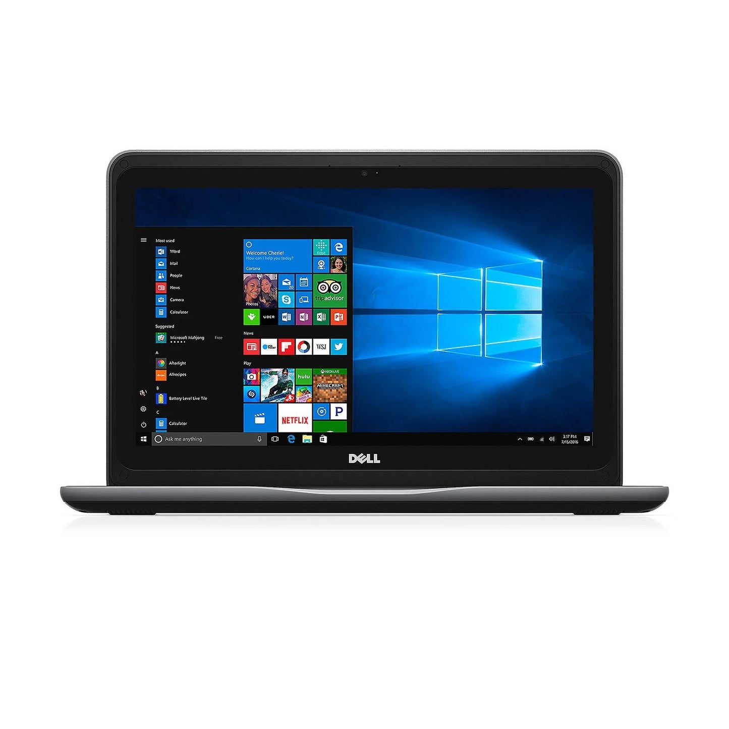 Refurbished Dell Latitude 3380 Laptop 13.3", intel core i5-7200U, Grade A Condition - Black