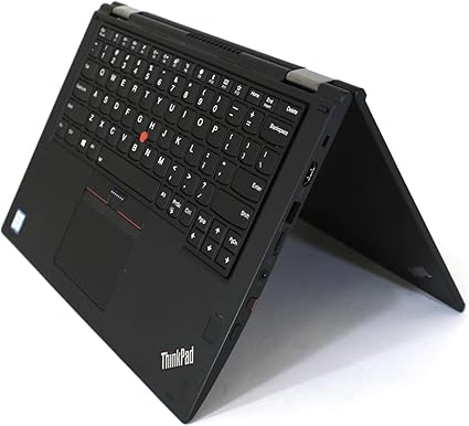 Refurbished Lenovo ThinkPad X380 Yoga 2-in-1 Laptop 13.3", intel core i5-8350U, Grade A Condition - Black