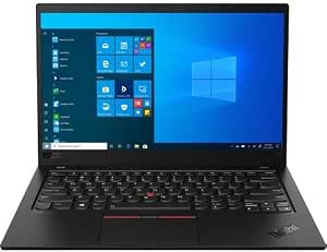 Refurbished Lenovo ThinkPad X1 Carbon, Intel Core i5-10th Gen, 14'', Black