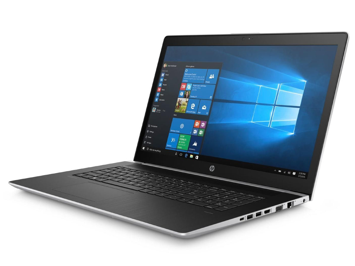 Refurbished HP ProBook 470 G5, Intel Core i7-8th Gen, 17.3'', Silver