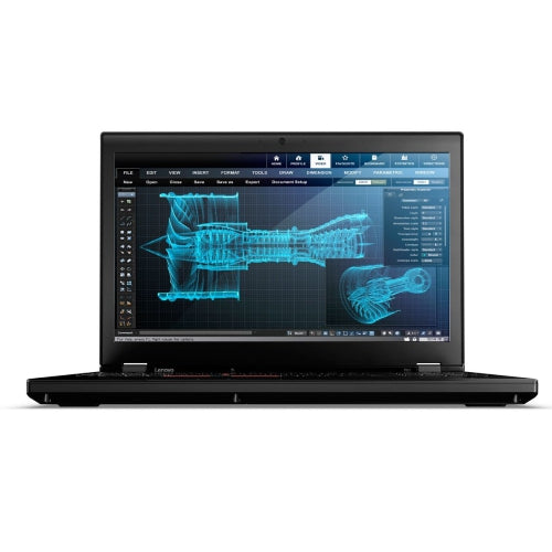 Refurbished Lenovo ThinkPad Workstation P51 Laptop 15.6", intel core i7-7700HQ, Grade A Condition - Black