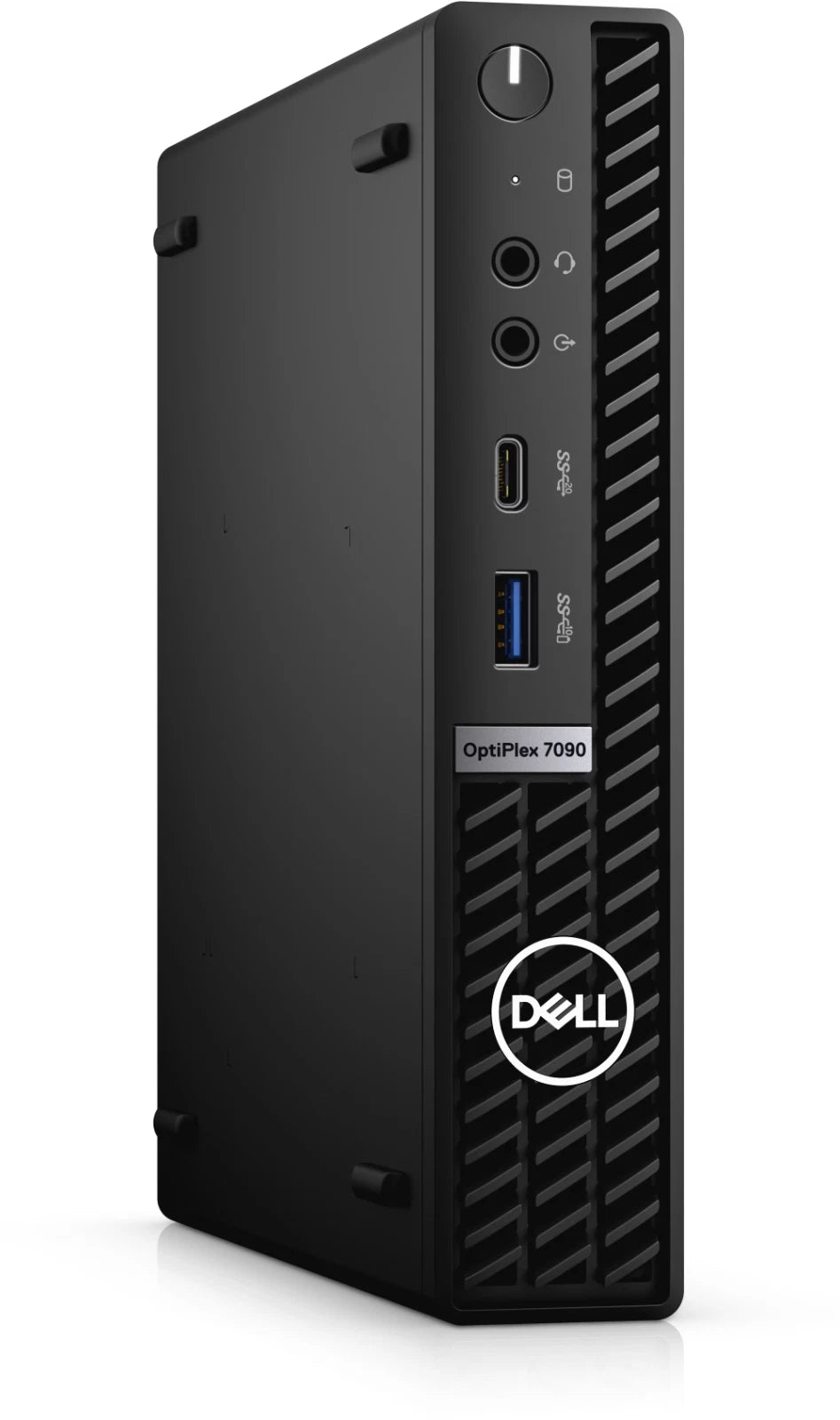 Refurbished Dell OptiPlex 7090, Intel Core i5-11th Gen, 7.2 x 7.0 x 1.4 inches, Black