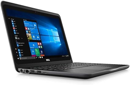 Refurbished Dell Latitude 3380 Laptop 13.3", intel core i5-7200U, Grade A Condition - Black