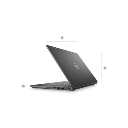 Refurbished Dell Latitude 3410 Laptop 14", intel core i5-10210U, Grade A Condition - Black
