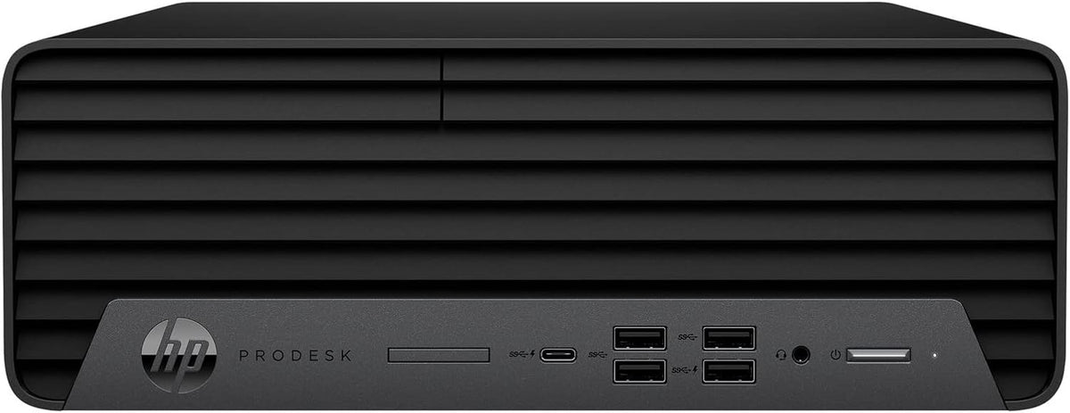 Refurbished HP ProDesk 600 G6 Desktop Mini PC, Intel Core i5-10th Gen, Black