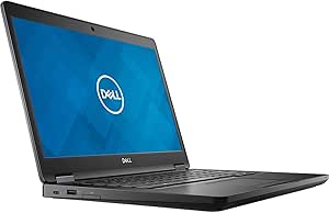Refurbished Dell Latitude E5490 Laptop 14", intel core i5-8350U, Grade A Condition - Black