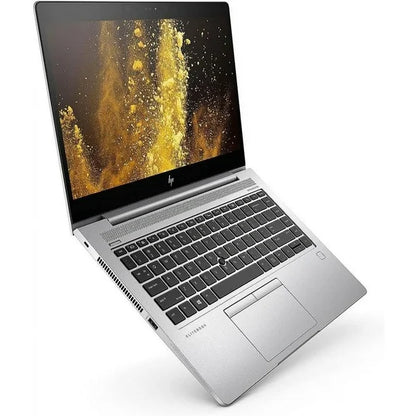 Refurbished HP EliteBook 840 G5 Laptop 14", intel core i5-8350U, Grade A Condition - Sliver