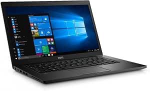 Refurbished Dell Latitude 7480, Intel Core i7-7th Gen, 14'', Black