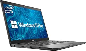 Refurbished Dell Latitude 7490, Intel Core i5-8th Gen, 14'', Black