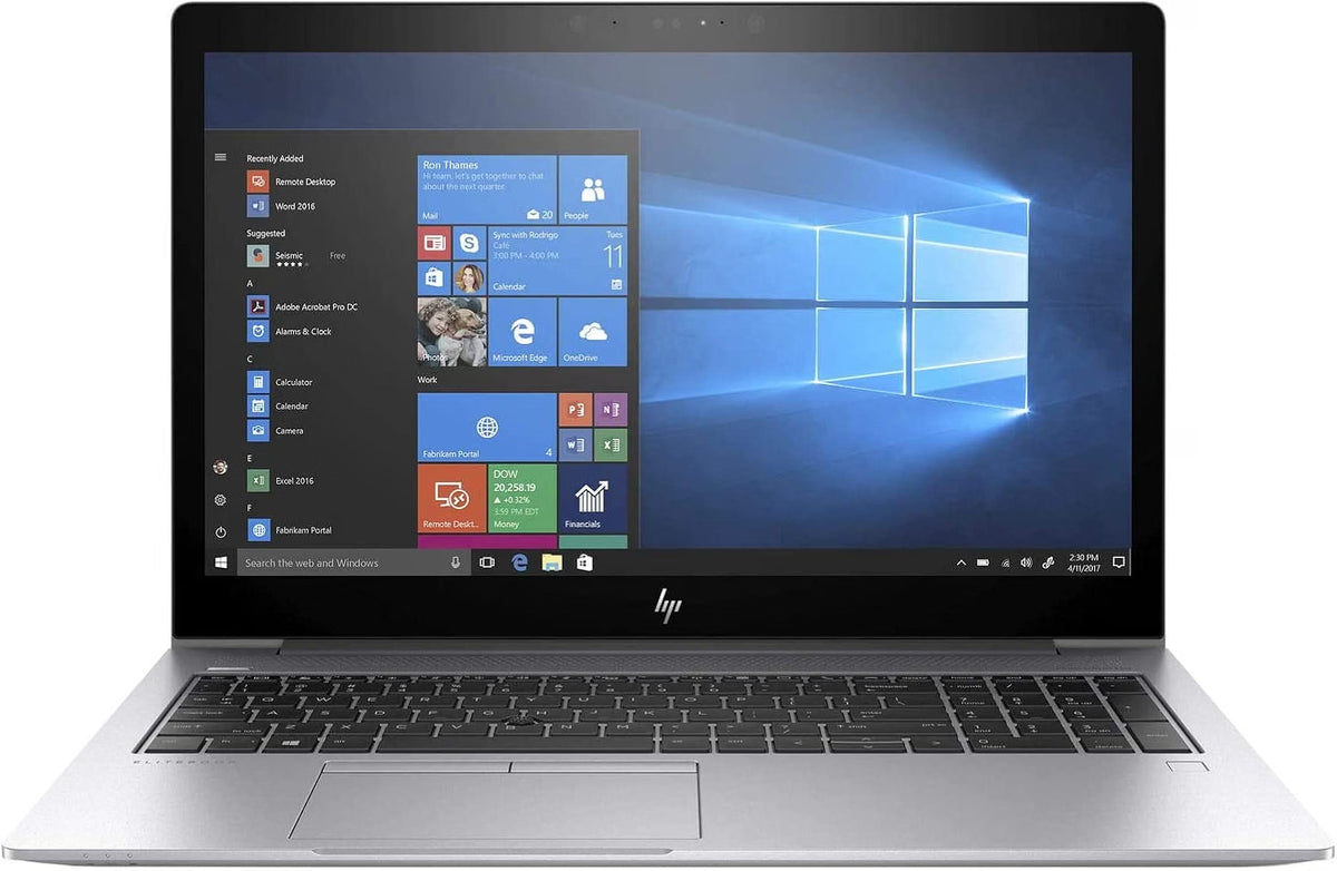 Refurbished HP EliteBook 850 G5, Intel Core i5-7th Gen, 15.6'', Silver