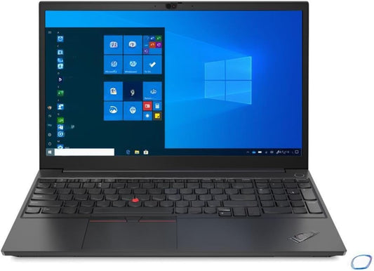 Refurbished Lenovo ThinkPad E15, Intel Core i7-10th Gen, 15.6‘’, Black