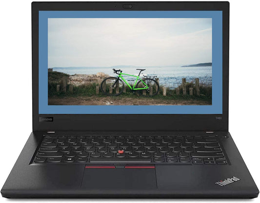 Refurbished Lenovo ThinkPad T480, Intel Core i7-8th Gen, 14'' Black