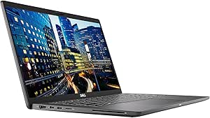 Refurbished Dell Latitude 7410 Laptop 14", intel core i5-10310U, Grade A Condition - Black
