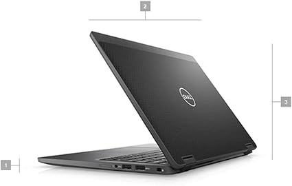 Refurbished Dell Latitude 7410 Laptop 14", intel core i5-10310U, Grade A Condition - Black