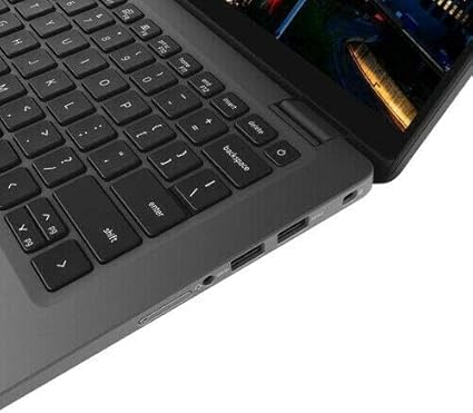 Refurbished Dell Latitude 7410 Laptop 14", intel core i5-10310U, Grade A Condition - Black