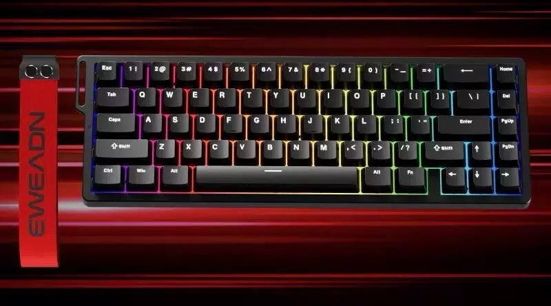 EWEADN ZAP68, Black, Wired, 87 keys, Magnetic Shaft Keyboard