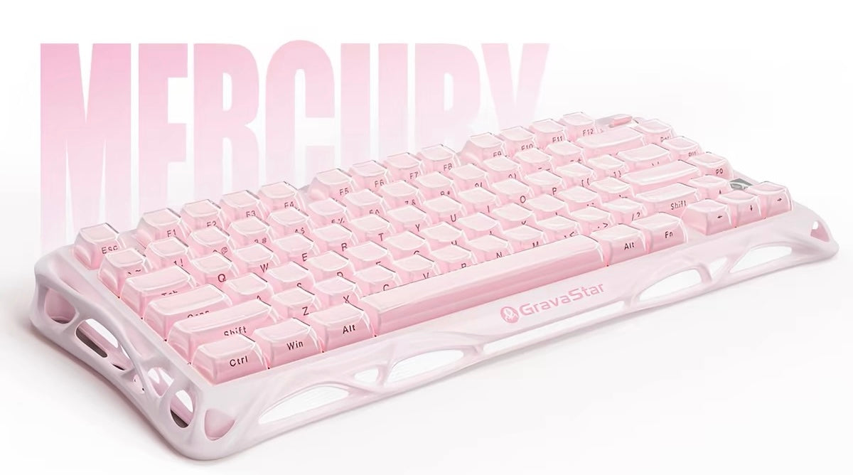 Brand New GravaStar Gaming Keyboard, RGB Light, Magnetic Shaft, 79 Keys
