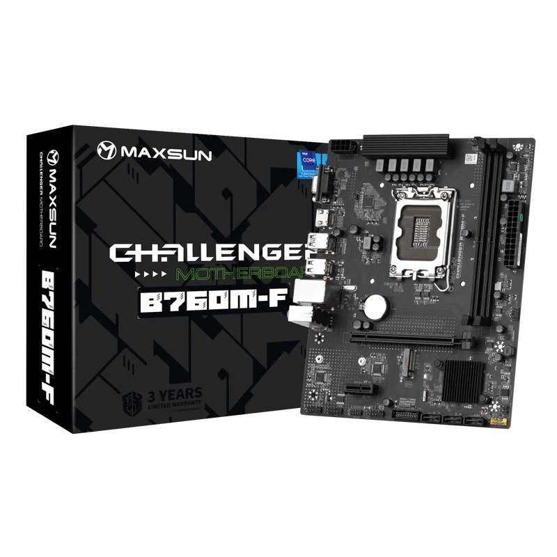 Maxsun Challenger B760M-F D4 Motherboard
