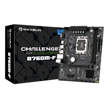 Maxsun Challenger B760M-F D4 Motherboard