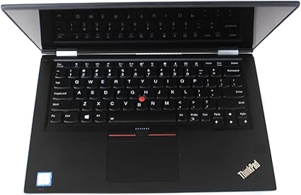 Refurbished Lenovo ThinkPad X380 Yoga 2-in-1 Laptop 13.3", intel core i5-8350U, Grade A Condition - Black
