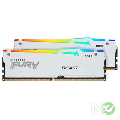 FURY Beast RGB 32GB DDR5 5600MHz CL36 Dual Channel Kit (2 x 16GB), White