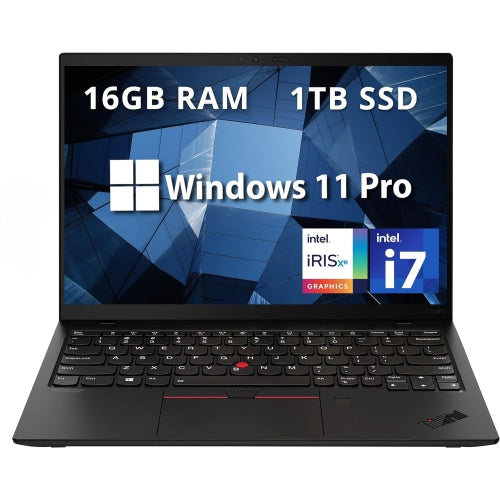 Refurbished  Lenovo ThinkPad X1 Nano Gen 1 13", intel core i7-1160G7, Grade A Condition - Black