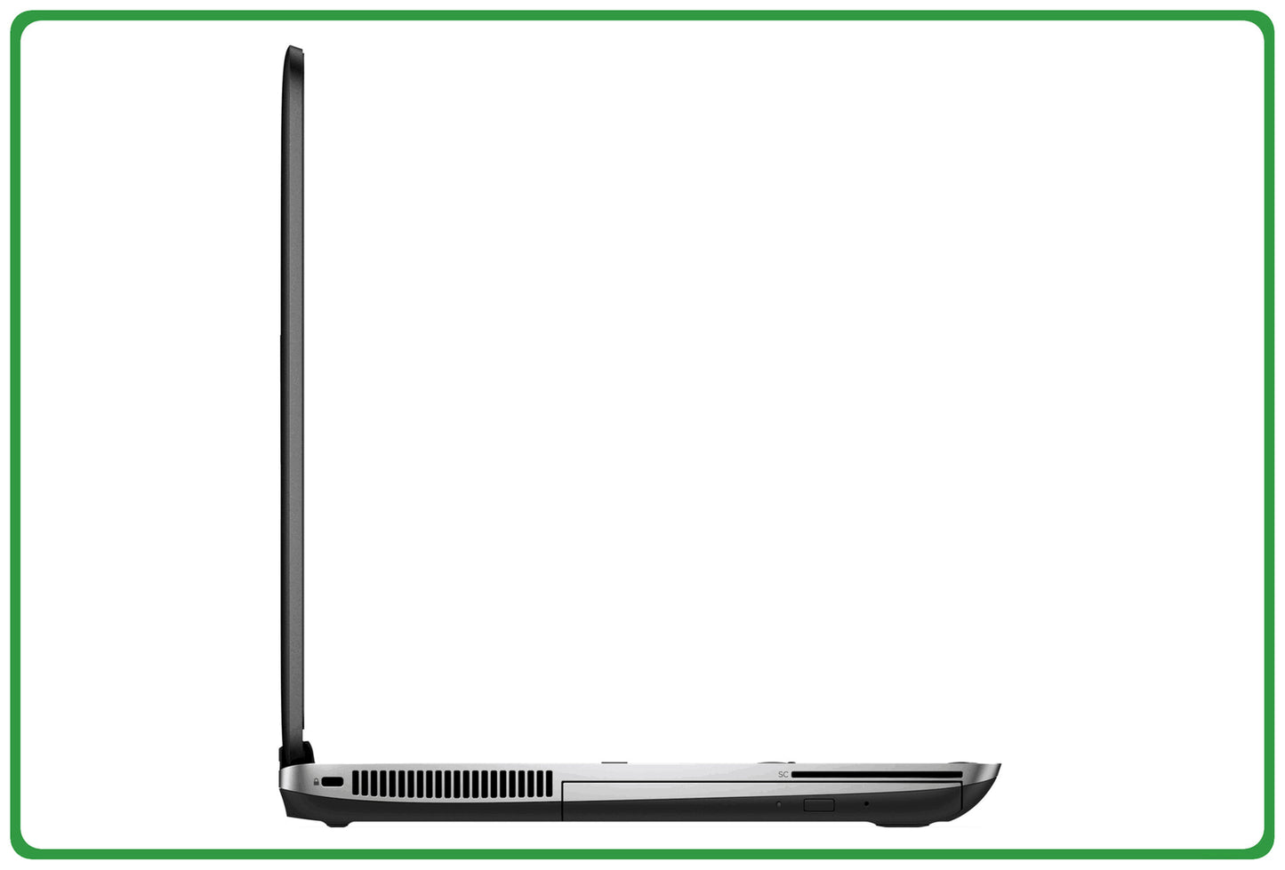 Refurbished HP ProBook 640 G3 Laptop 14", intel core i5-7200U, Grade A Condition - Black