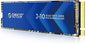 ORICO NVMe J10 M.2 Internal SSD with Heatsink, PCIe Gen3x4 2280, 3D NAND SLC Cache, Up to 3100MB/s, Compatible with Laptops and Desktops
